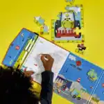 FLOSS & ROCK Mıknatıslı Çoklu Oyun Seti / Construction - Görsel 3