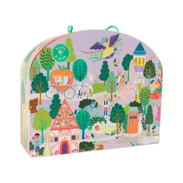 Floss & rock ahşap figürlü oyun kutuları / fairy tale - görsel 2