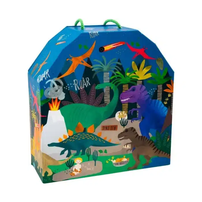 Floss & rock ahşap figürlü oyun kutuları / dino - görsel 4