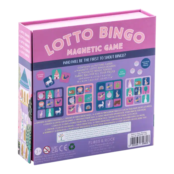 Mıknatıslı bingo şans oyunu / fairy tale *yeni̇* - görsel 3