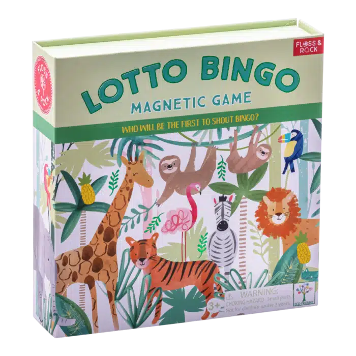 Mıknatıslı bingo şans oyunu / jungle *yeni̇* - görsel 1