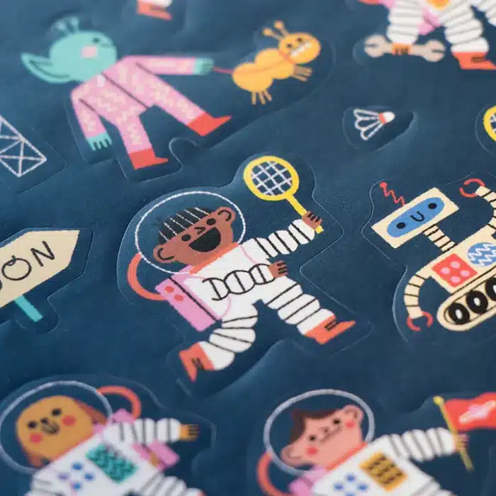 Londji activities stickers space - aktiviteler çikartma uzay - görsel 5
