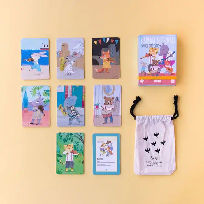 Londji card game animals big band - kart oyunu büyük hayvan grubu - görsel 11