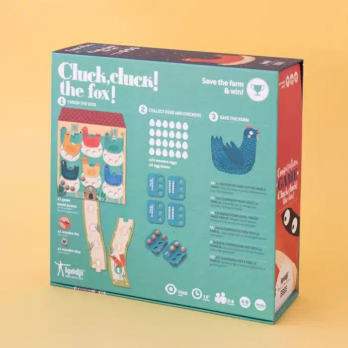 Londji game cluck, cluck! The fox - kutu oyunu gidak, gidak! Tilki! - görsel 9