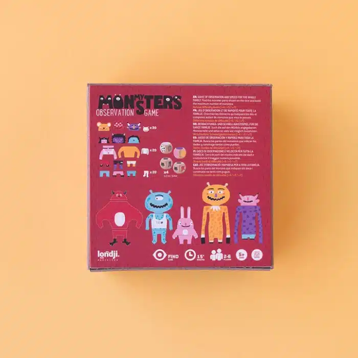 Londji game my monsters - kutu oyunu canavarlarim - görsel 8
