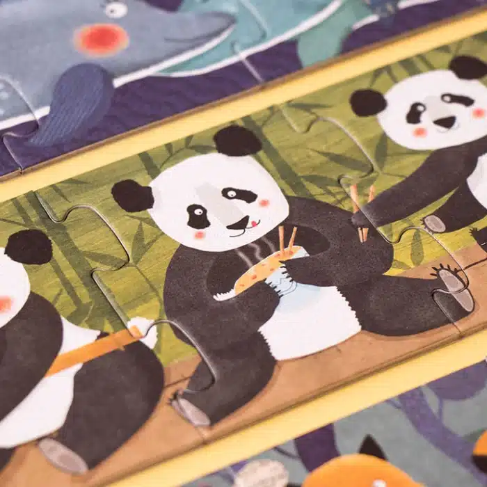 Londji puzzle10 penguins - yapboz 10 penguen - görsel 3