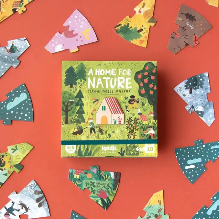 Londji puzzle a home for nature - yapboz doğa i̇çin bir ev - görsel 1