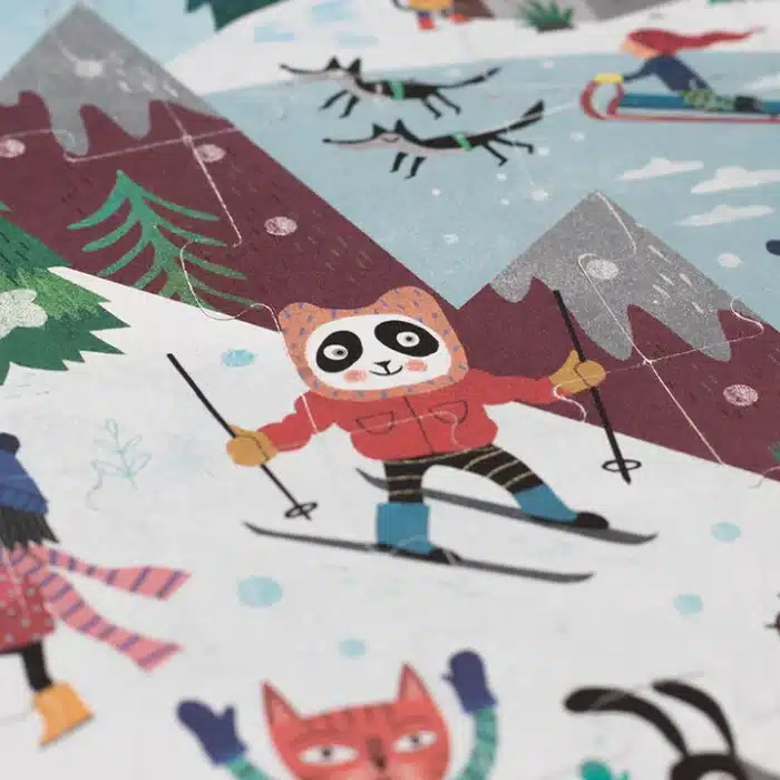 Londji puzzle let's go to the mountain - yapboz- haydi dağa gidelim - görsel 2