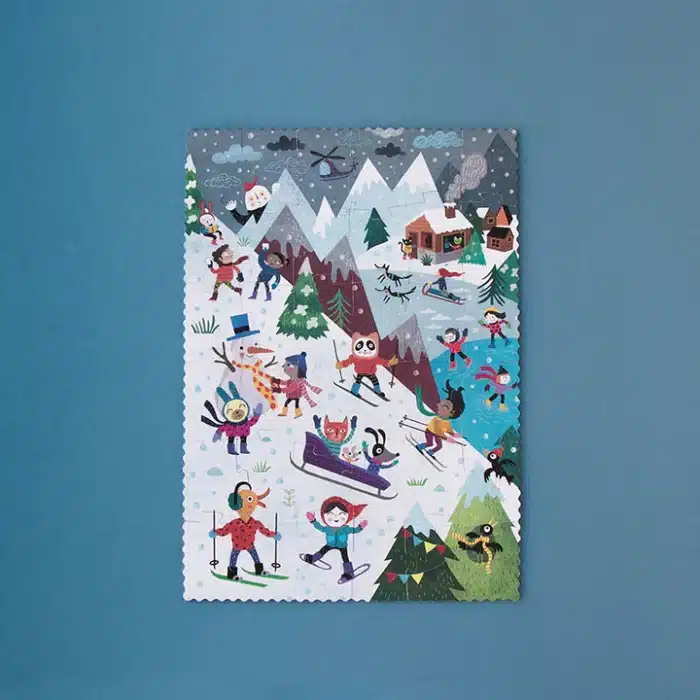 Londji puzzle let's go to the mountain - yapboz- haydi dağa gidelim - görsel 3