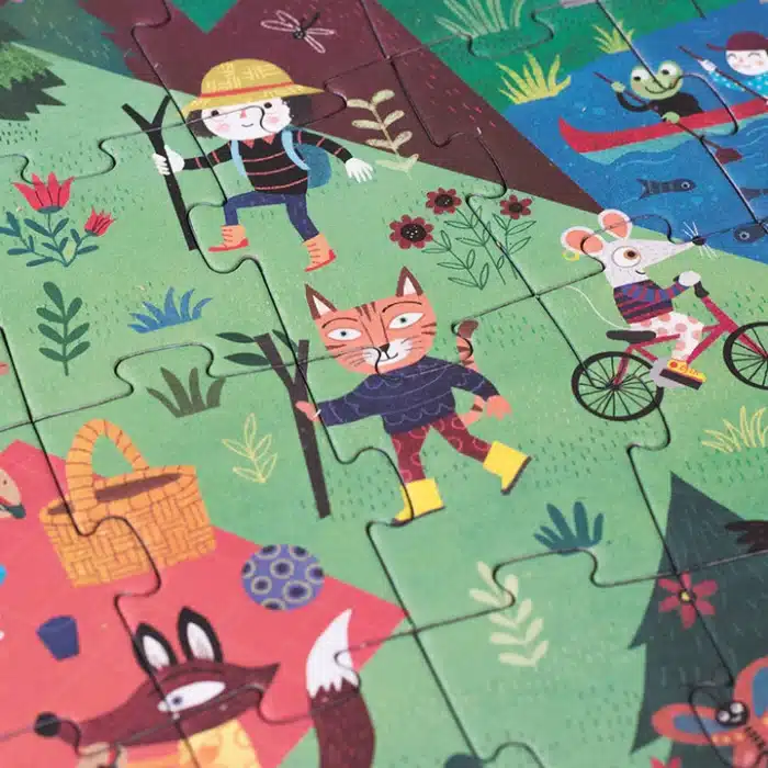Londji puzzle let's go to the mountain - yapboz- haydi dağa gidelim - görsel 6