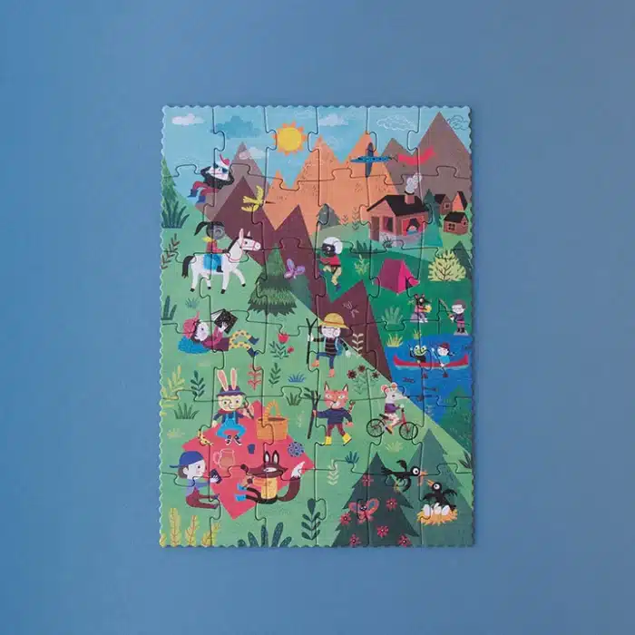 Londji puzzle let's go to the mountain - yapboz- haydi dağa gidelim - görsel 7