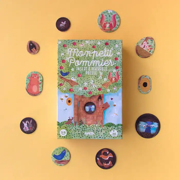 Londji puzzle mon petit pommier - yapboz- mon petit pommier - görsel 9