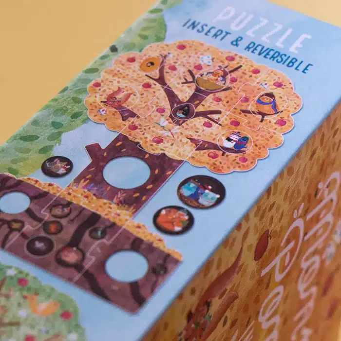 Londji puzzle mon petit pommier - yapboz- mon petit pommier - görsel 11