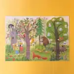 LONDJI PUZZLE NIGHT&DAY IN THE FOREST - YAPBOZ ORMANDA GECE VE GÜNDÜZ - Görsel 3