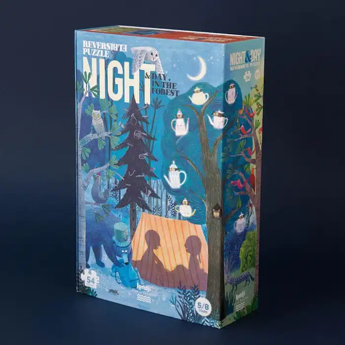 Londji puzzle night&day in the forest - yapboz ormanda gece ve gündüz - görsel 7