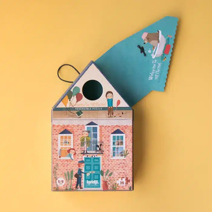Londji puzzle welcome to my home - yapboz- evime hoş geldin - görsel 11