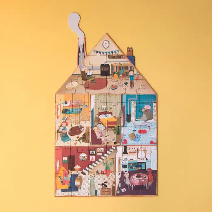 Londji puzzle welcome to my home - yapboz- evime hoş geldin - görsel 3