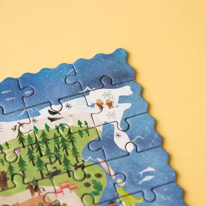 Londji pocket puzzle discover the world - cep yapbozu- dünyayi keşfedin - görsel 4