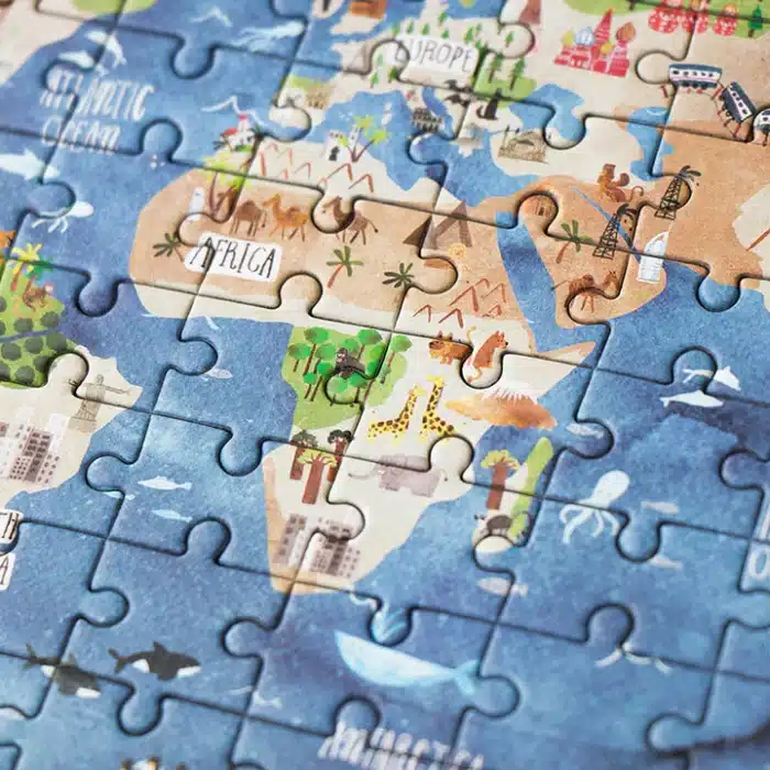 Londji pocket puzzle discover the world - cep yapbozu- dünyayi keşfedin - görsel 9