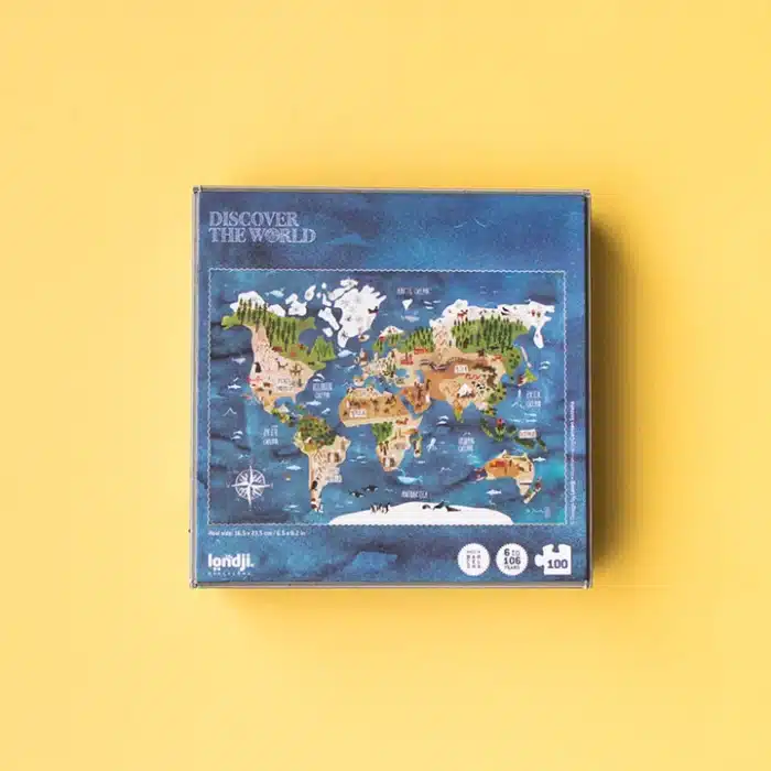 Londji pocket puzzle discover the world - cep yapbozu- dünyayi keşfedin - görsel 8