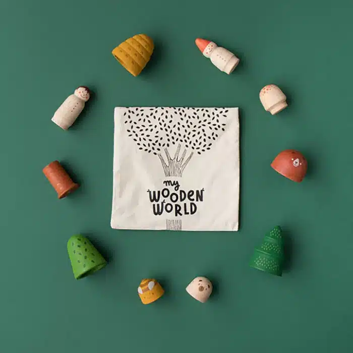 Londji wooden toys my wooden world forest ahşap oyuncaklar- ahşap dünyam orman - görsel 6