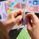 Mori Toys Dress-Up Reusable Sticker Set: Peppa Pig'in Tarzını Belirle 80 çıkartma 2 sahne - Görsel 7