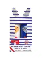 INUWET - BAUMES A LEVRES COFFRET DUO GLITTER PARIS LIP BALM SETI