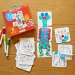 Mori Toys Mix & Color: Monsters - Karıştır Renklendir Canavarlar Puzzle - Görsel 2