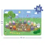 Mori Toys Outdoor Fun: Peppa Pig Puzzle 3 in 1 - Görsel 6