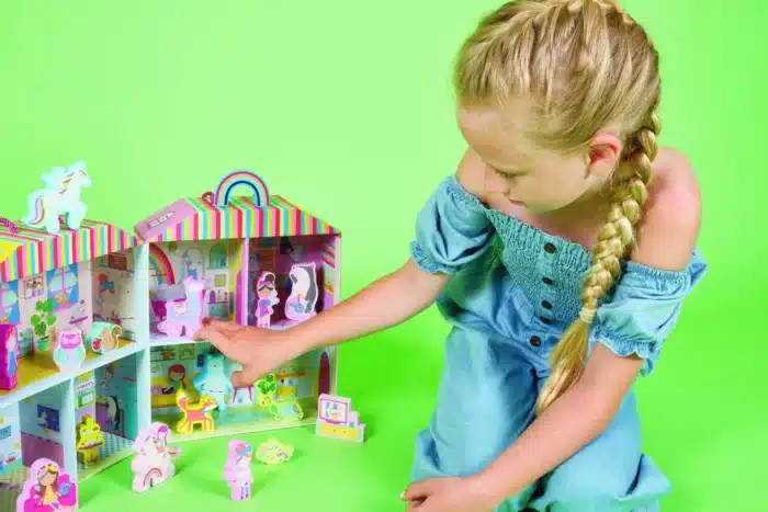 Floss & rock ahşap figürlü oyun kutuları / fairy tale - görsel 4