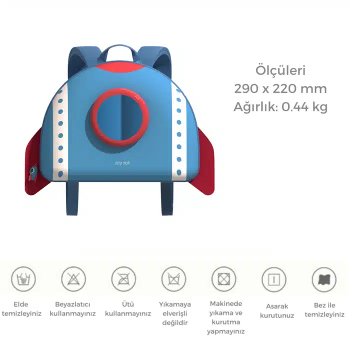 Zoyzoii dream serisi space sırt çantası - görsel 5
