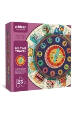 Mideer My Time Travel Sayıları Ve Saati Öğreten Puzzle Seti