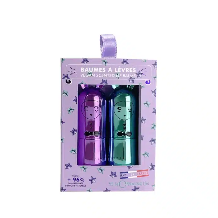 Inuwet - duo n-baumes pruple riinuwet - duo n-baumes pruple ribbon 2'li̇ li̇p balm seti̇bbon 2'li̇ li̇p balm seti̇ - görsel 1