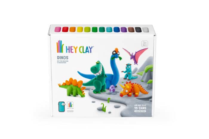 Hey clay hava i̇le kuruyan kil 15'li kutu - dinozorlar - görsel 1