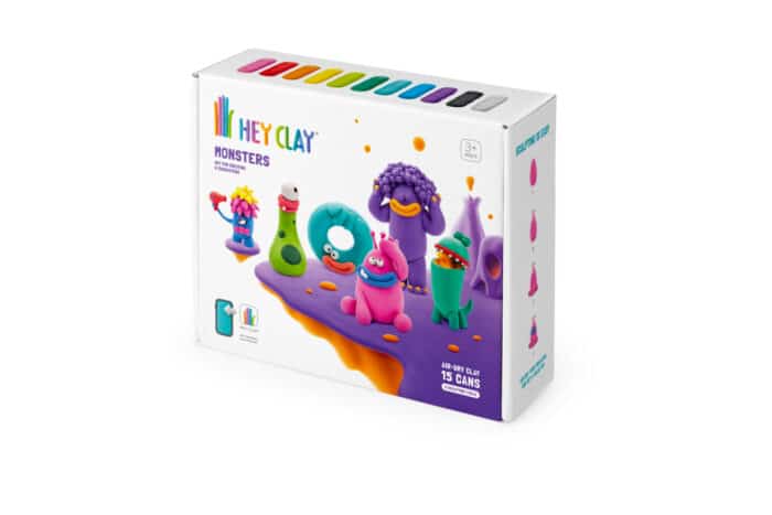 Hey clay hava i̇le kuruyan kil 15'li kutu - monsters - görsel 2