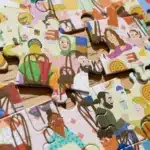 Mori Toys Brain Trainer Puzzle: Busy Restaurant 48 Parça Yapboz, Bulma, Sayma ve Eşleştirme Oyunu - Görsel 2