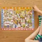 Mori Toys Brain Trainer Puzzle: Busy Restaurant 48 Parça Yapboz, Bulma, Sayma ve Eşleştirme Oyunu - Görsel 4