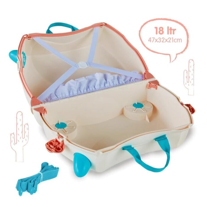 Trunki çocuk bavulu - lama lola - görsel 2