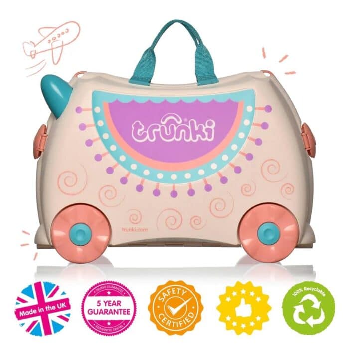 Trunki çocuk bavulu - lama lola - görsel 4