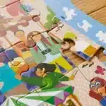 Mori Toys Brain Trainer Puzzle: Farmers Market 48 Parça Yapboz, Bulma, Sayma ve Eşleştirme Oyunu - Görsel 5