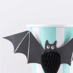 Meri Meri - Halloween Honeycomb Cups - Cadılar Bayramı Bardaklar (8'li) - Görsel 2