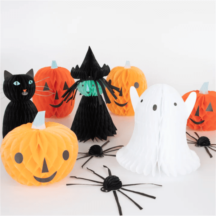 Meri meri - honeycomb halloween characters - hallweeon karakterleri (10'lu) - görsel 4