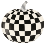 Meri Meri - Mod Pattern Pumpkin Plates - Modern Balkabağı Tabaklar (8'li) - Görsel 3