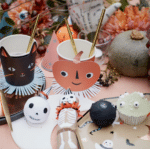 Meri Meri - Vintage Halloween Surprise Balls - Klasik Halloween Sürpriz Topları (4'lü) - Görsel 2