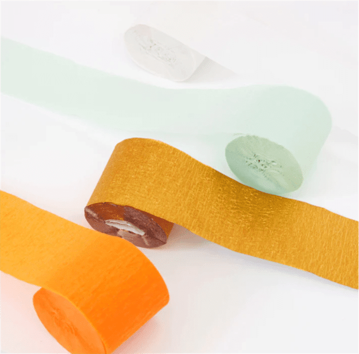 Meri meri - vintage halloween crepe paper streamers - halloween kağıt süsler - görsel 3