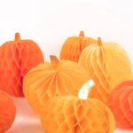 Meri Meri - Honeycomb Pumpkins - Petekli Bal Kabakları - 10'lu - Görsel 2