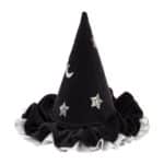 Meri Meri - Pointed Black Hat - Siyah Cadı Şapkası - Görsel 2
