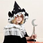 Meri Meri - Pointed Black Hat - Siyah Cadı Şapkası