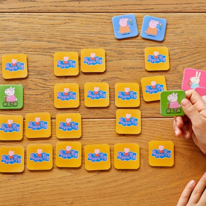 Mori toys memory card game - peppa pig ile 28 kartlı hafıza ve eşleştirme oyunu - görsel 4