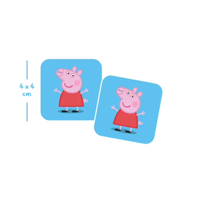 Mori toys memory card game - peppa pig ile 28 kartlı hafıza ve eşleştirme oyunu - görsel 5